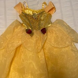 Belle Costume Disney store size 3